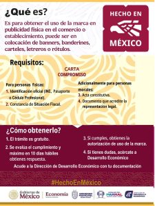 Parral será sede de registro para obtener el distintivo “Hecho en México”
